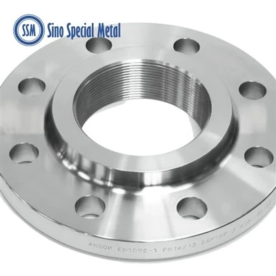 Monel K500 DIN 2565-2569 Boyunlu Dişli Flanşlar